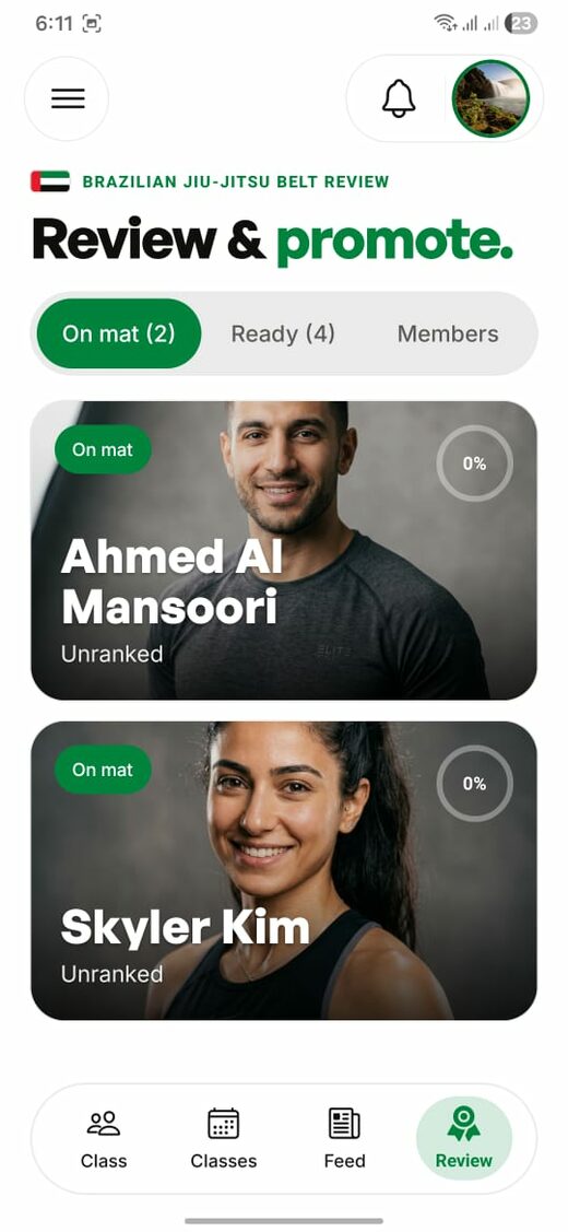 The 971 MMA app: a coach reviews belts